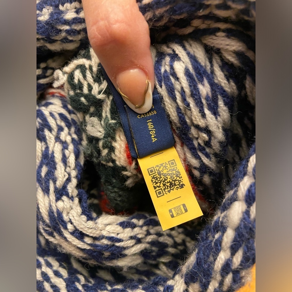 Polo Ralph Lauren fair isle turtleneck sweater NWT - Picture 11 of 11